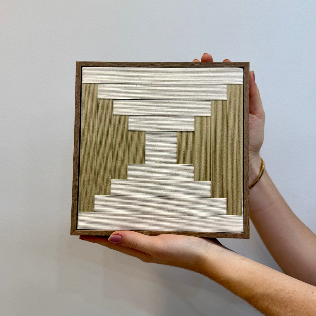 Quadro Tempo Ráfia