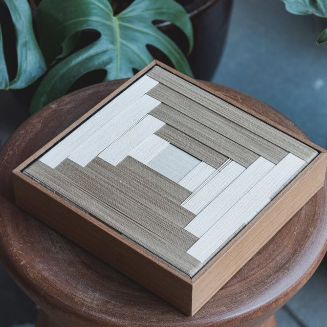 Quadro Tempo Ráfia