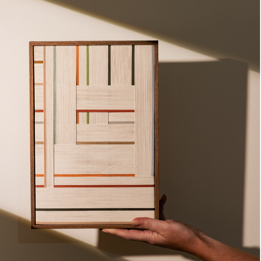 Quadro Enlace Cru  - 20x30cm