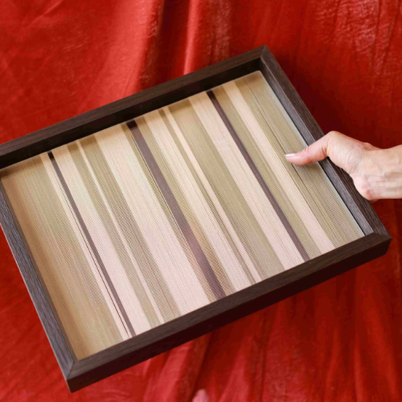 Bandeja Estúdio Vik + Cerâmica e Cia Trigo