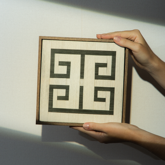 Quadro Gio Musgo Off-White