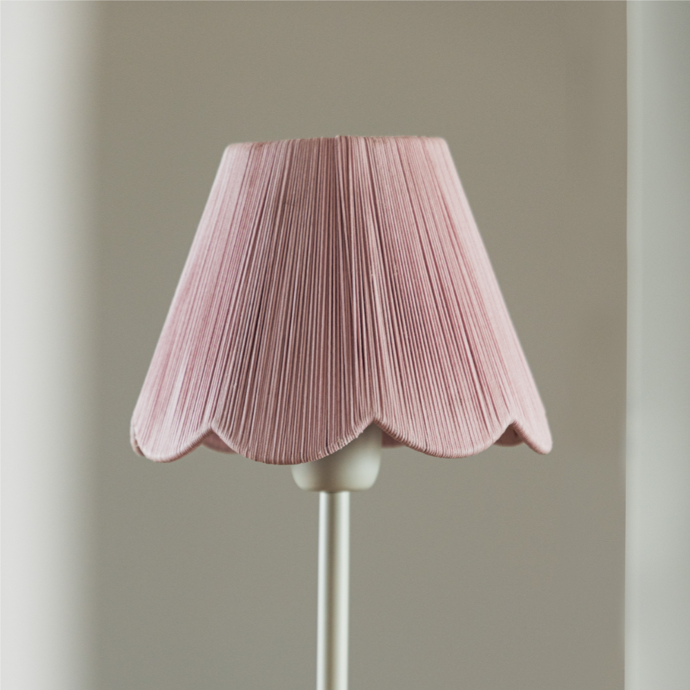Luminária Ondas Rosa