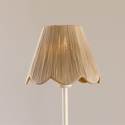 Luminária Ondas Rafia