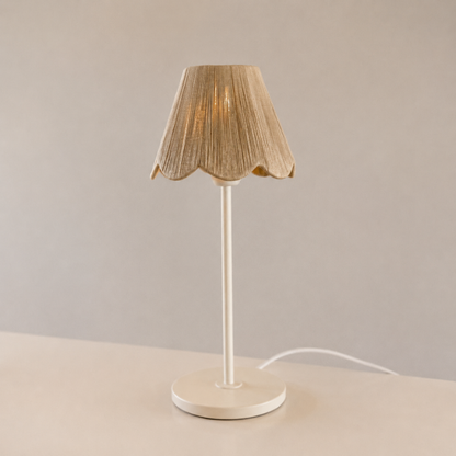 Luminária Ondas Rafia