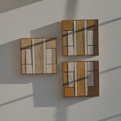 Composição 3 Quadros Paralelos