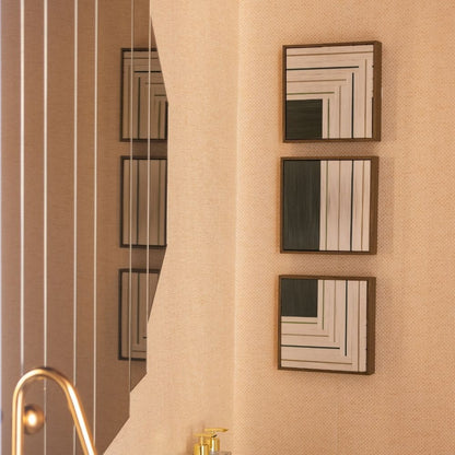 Quadro Lineas Musgo